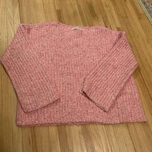 NWT Cozy LOFT pink sweater